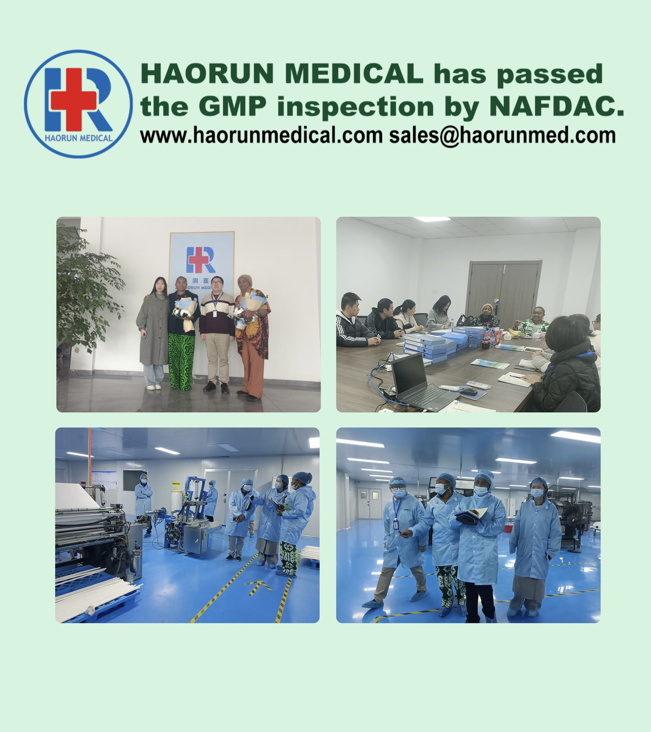 Haorunmeds kvalitet vinder international anerkendelse – bestået NAFDAC-certificering