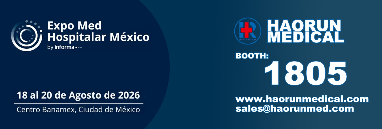 Haorun Medical, una empresa professional en el campo de los consumibles médicos, participará en Expo Med | Hospitalar México.
