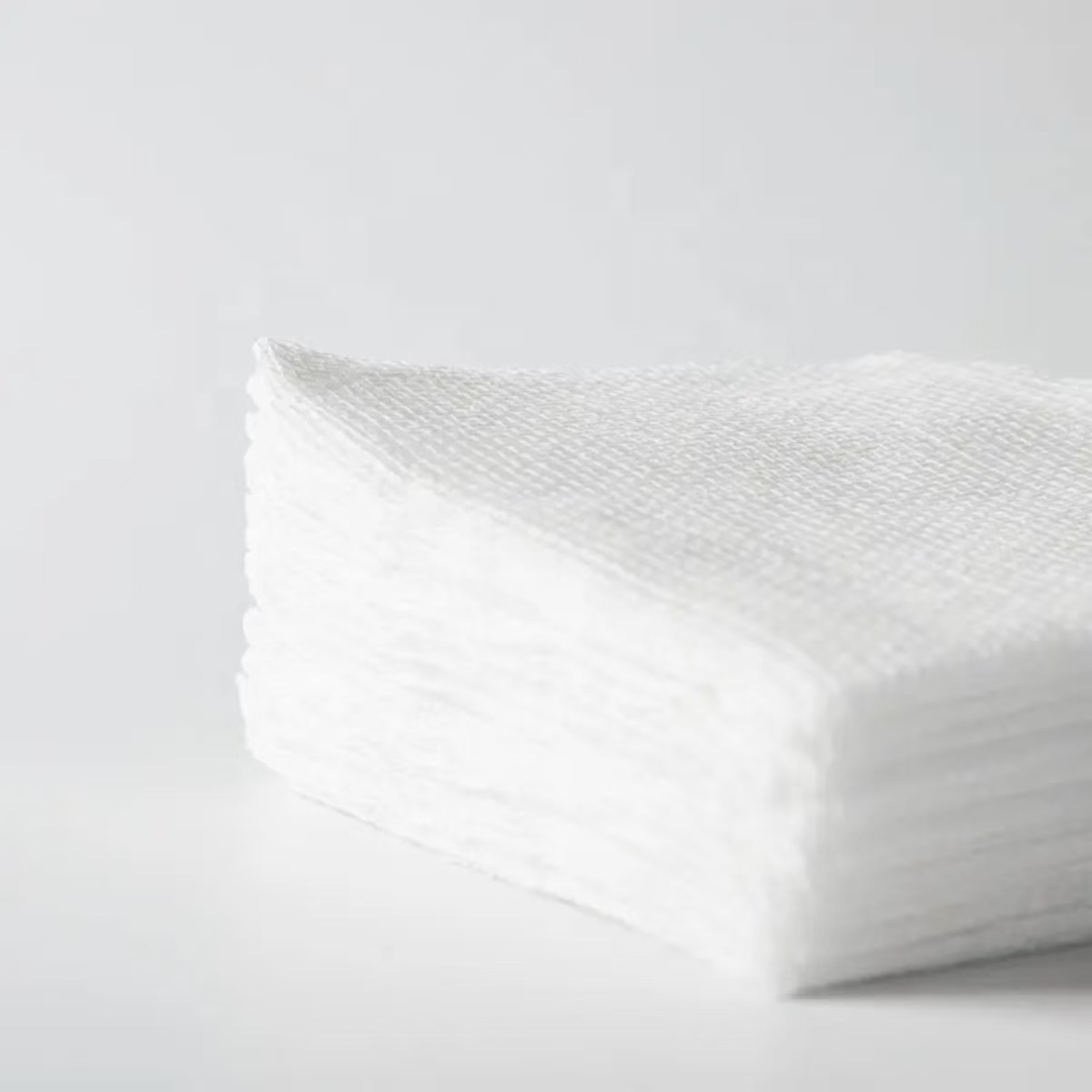 Absorberende bomuldsskæring gasbind