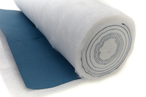 Absorberende bomulds uld sammenflettet