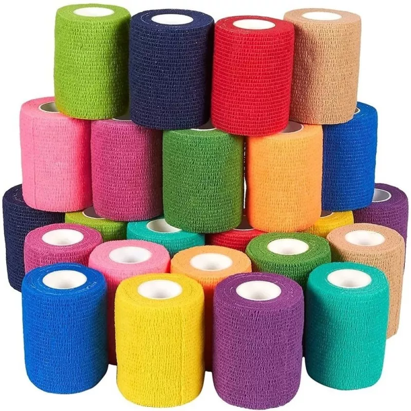 Elastisk sammenhængende bandage