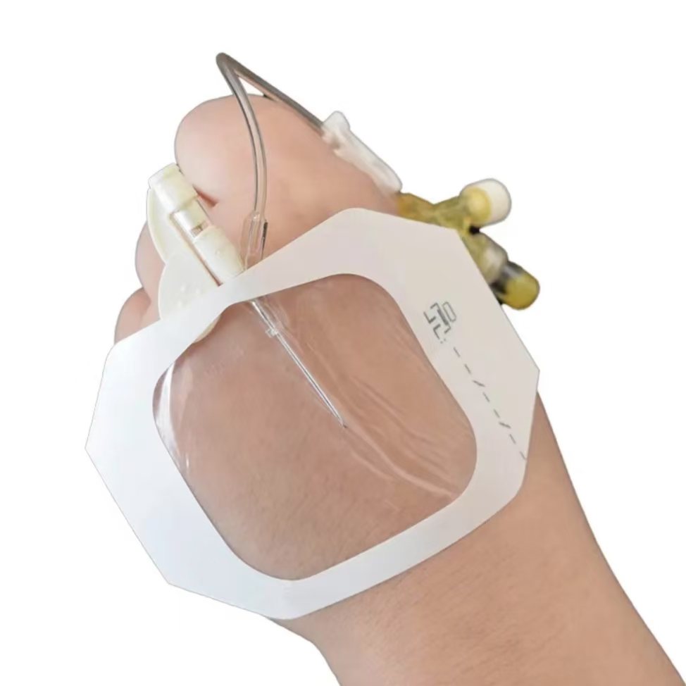 Transparemt dressing-papir ramme type